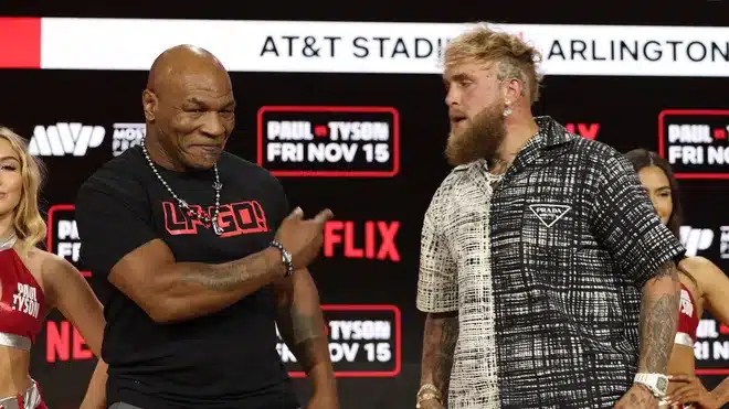 Jake Paul vs Mike Tyson eredmény