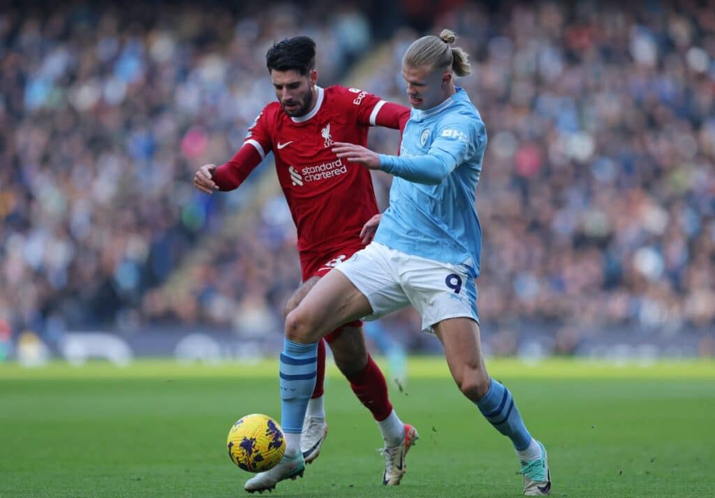 manchester city - liverpool élő közvetítés - szoboszlai vs halaand