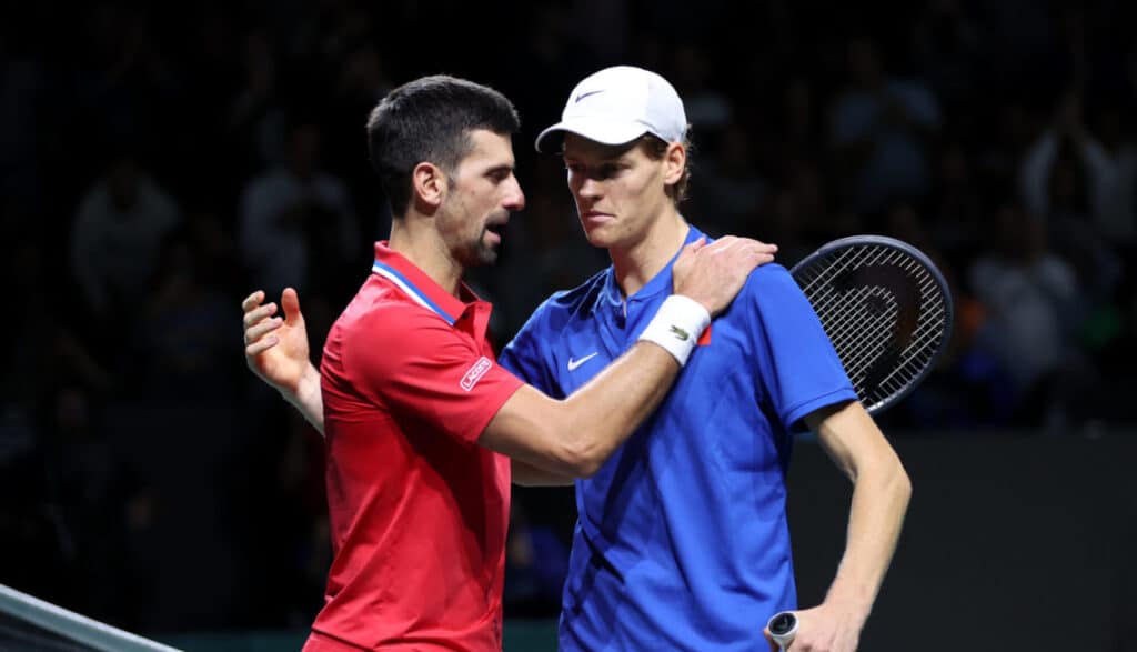 sinner - djokovic