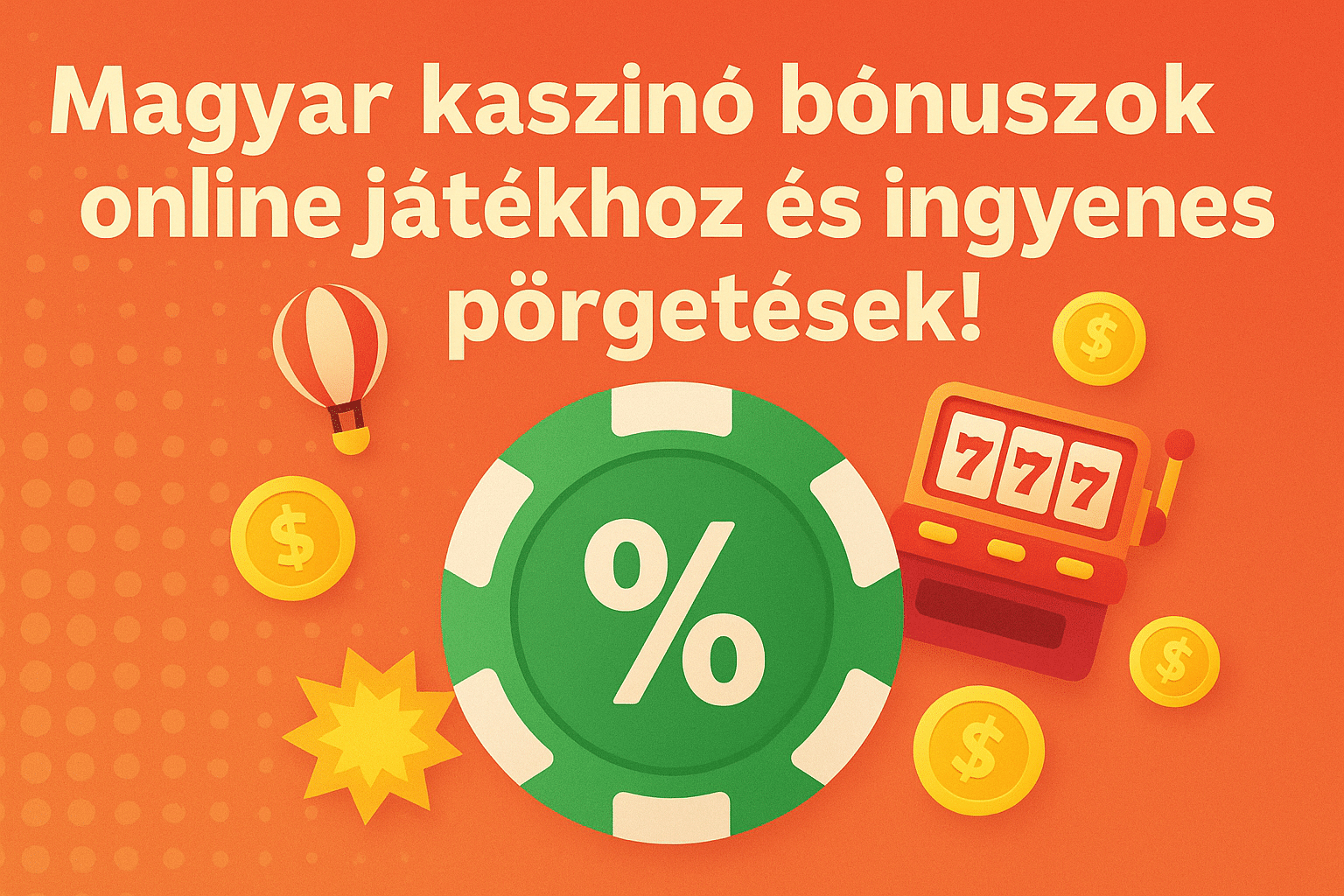 magyar kaszinó bónuszok online játékhoz és ingyenes pörgetések