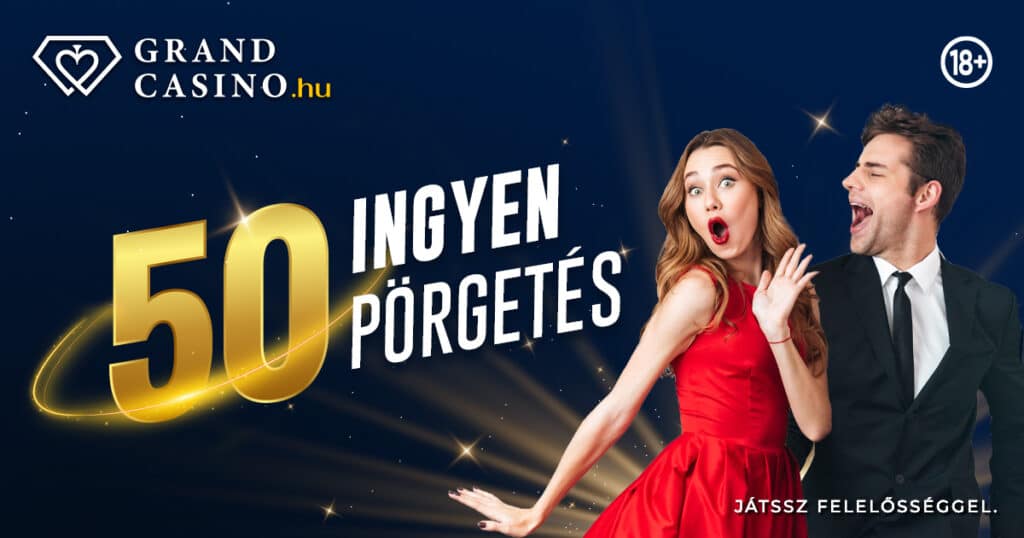 50 ingyen pörgetés bónusz