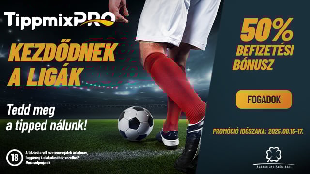 befizetési tippmixpro bónusz minden játékosnak