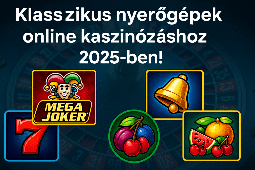 klasszikus nyerőgépek online kaszinózáshoz 2025