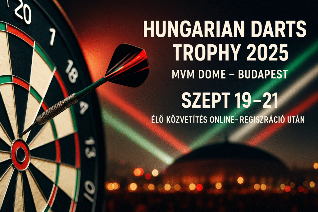 hungarian darts trophy 2025 közvetítés online, tv, élő - darts közvetítés ma