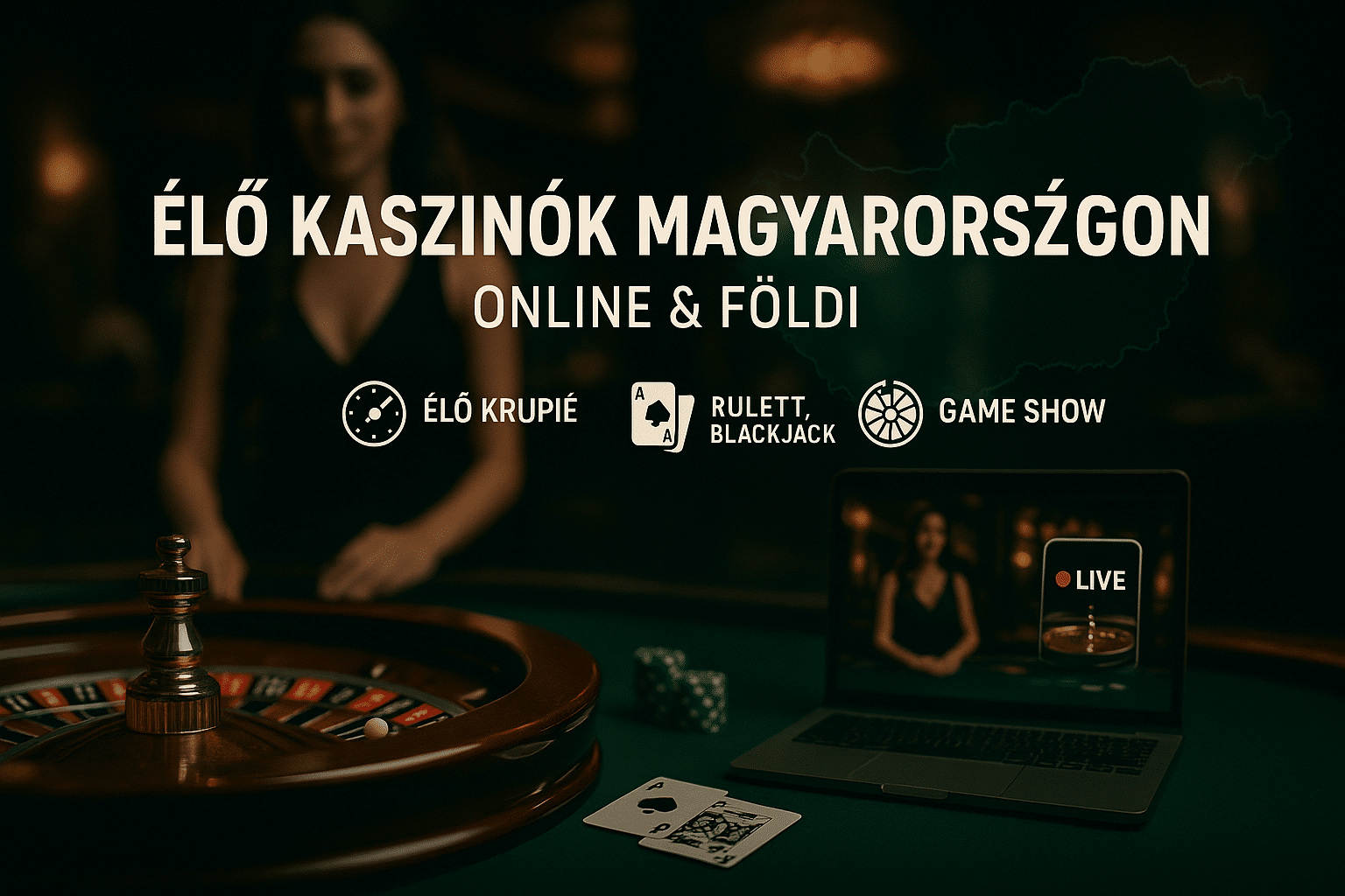 Élő Kaszinók Magyarországon online és földi változatban 2025-ben