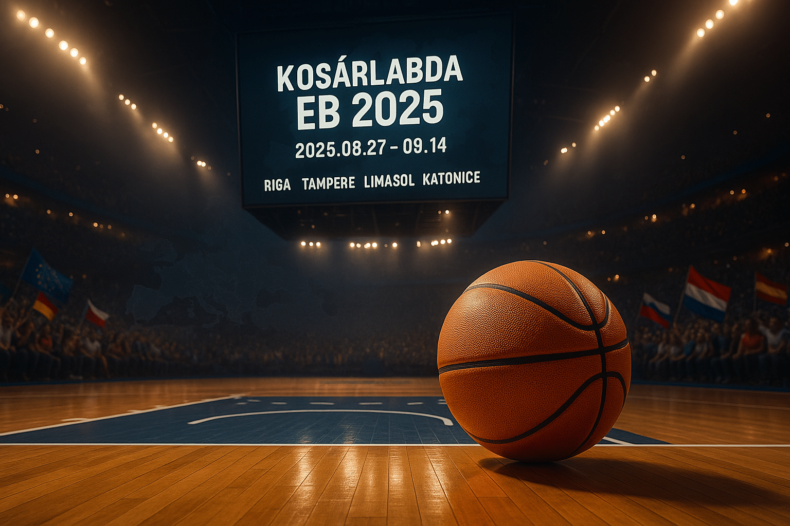 hol nézhető a kosárlabda eb közvetítés élőben 2025-ben