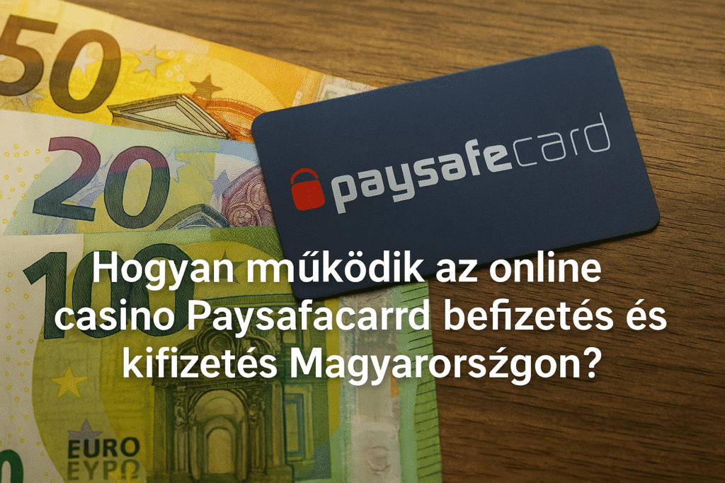 online casino paysafecard befizetés és kifizetés