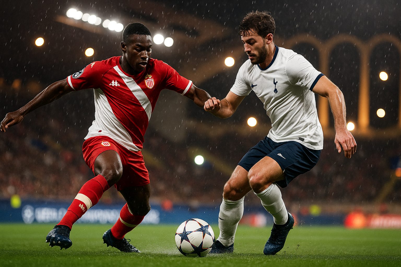as monaco vs tottenham hotspurs