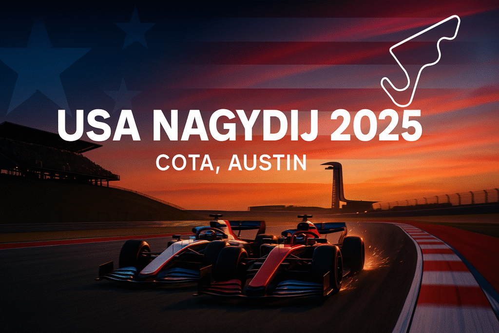 formula 1 amerikai nagydíj 2025 menetrend közvetítés