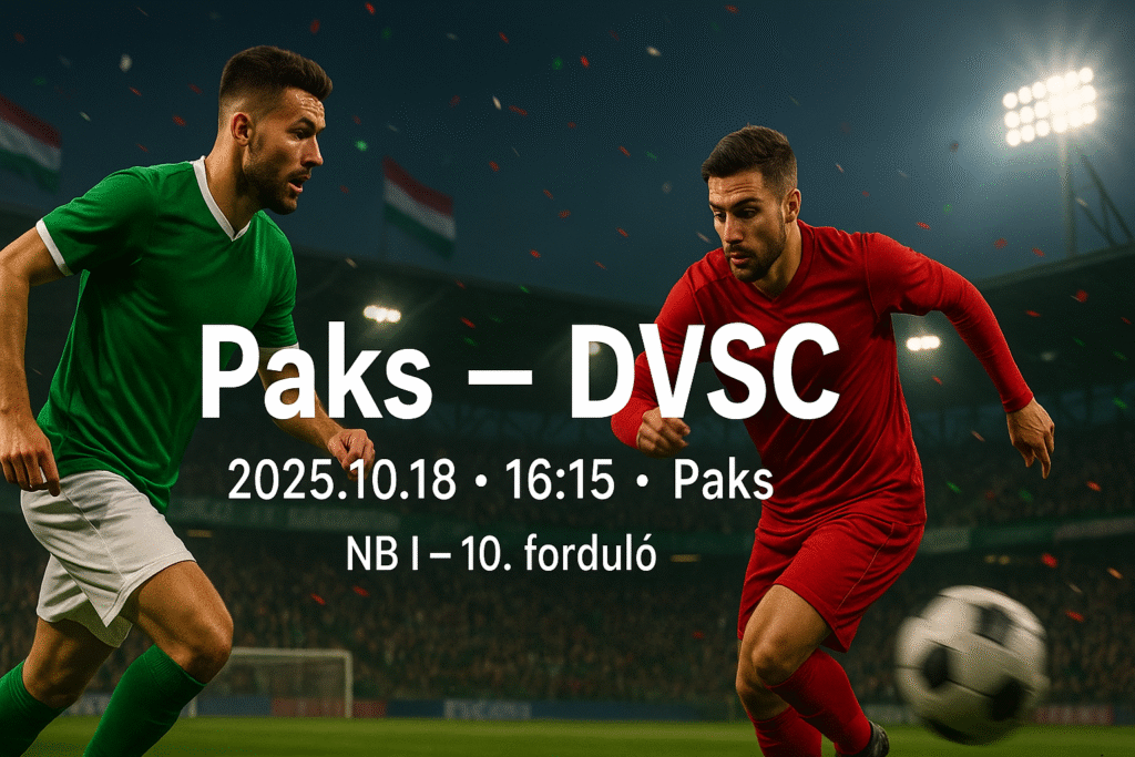 hol nézhető paks vs dvsc közvetítés