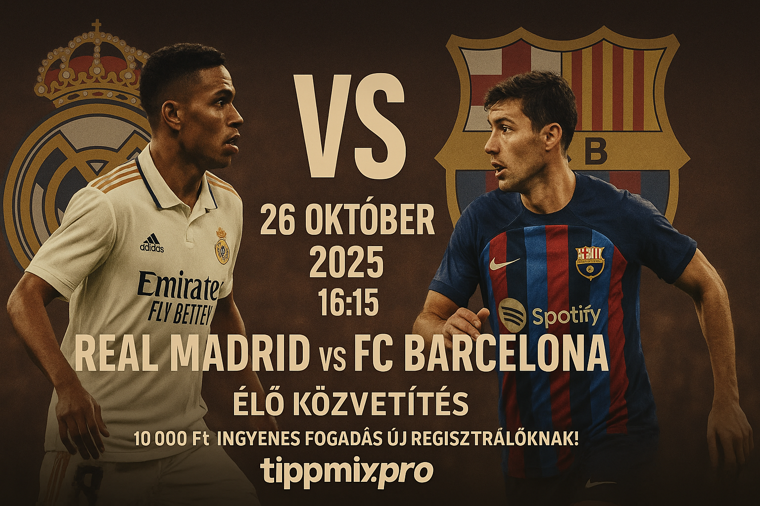 hol nézhető real madrid vs fc barcelona el clasico közvetítés