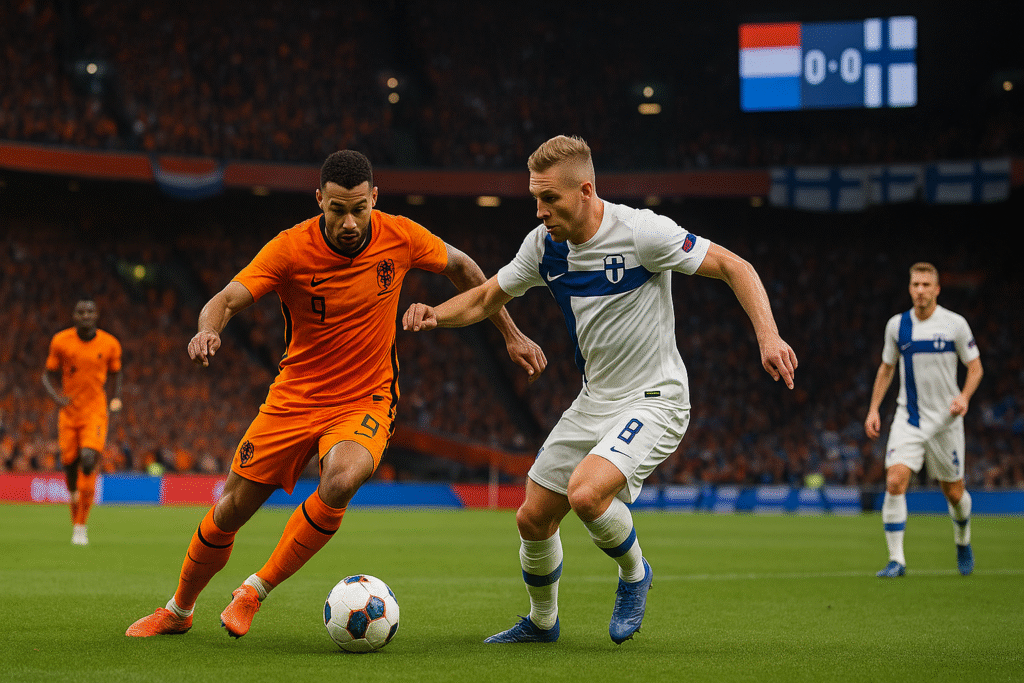 hollandia vs finnország