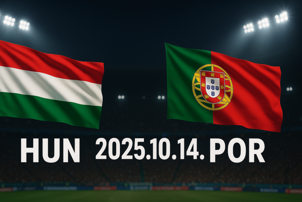mikor lesz a portugál - magyar meccs időpont helyszín