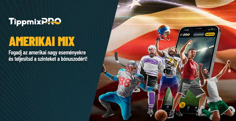 tippmixpro bónusz ingyenes fogadás amerikai mix