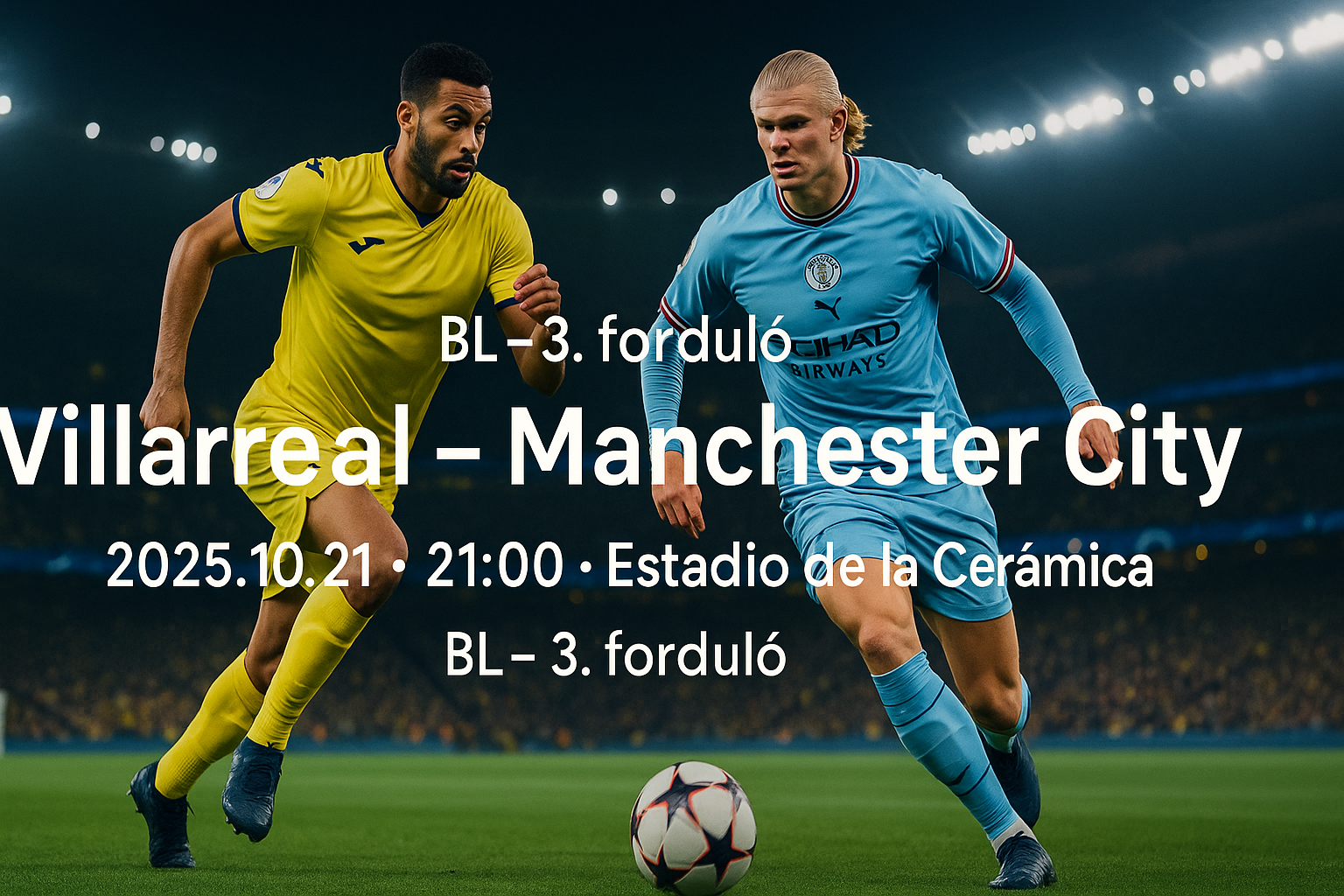 villarreal vs manchester city