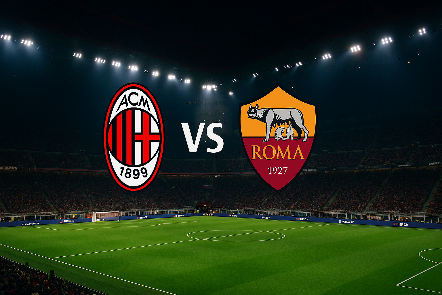 ac milan vs as roma