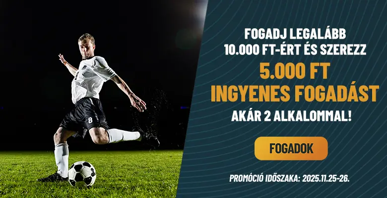 bl tippmixpro bónusz 2x 5 000 ft ingyenes fogadás