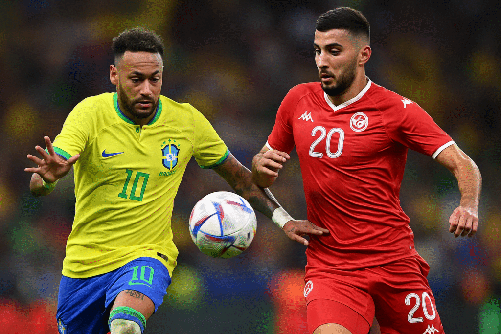 brazília vs tunézia