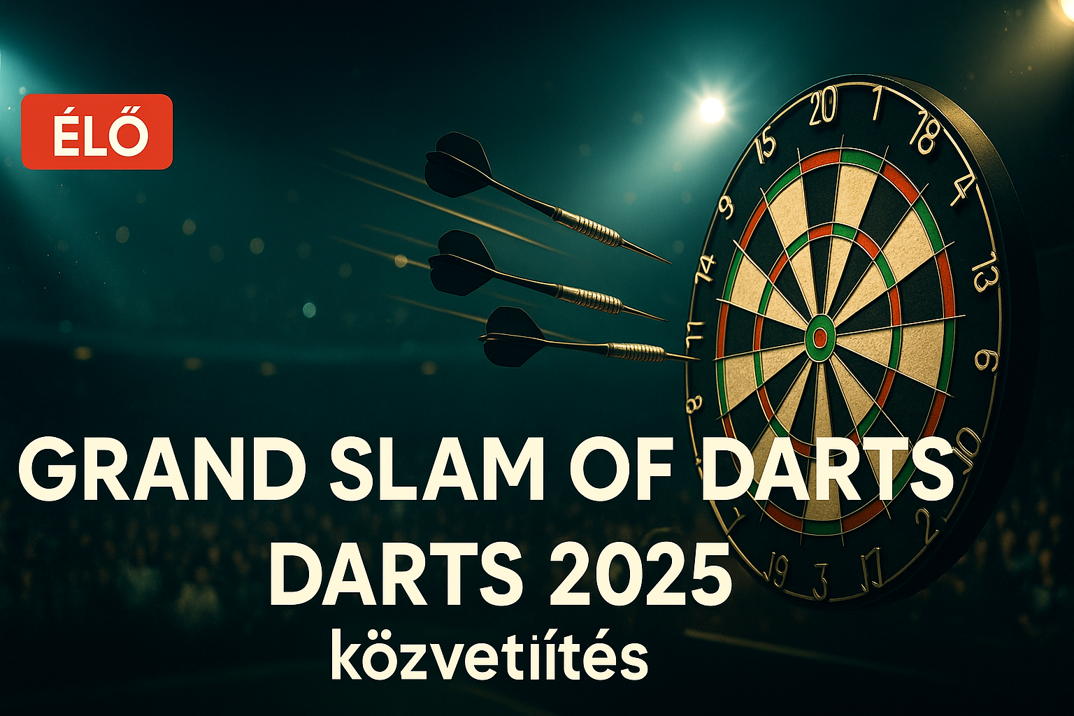 grand slam of darts 2025 közvetítés
