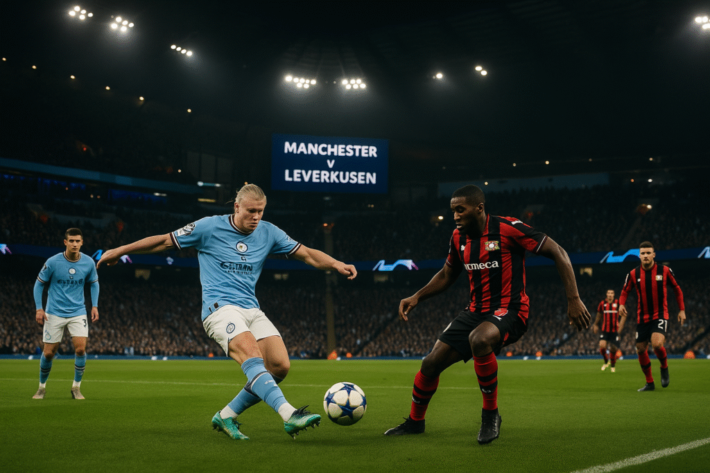 manchester city vs leverkusen