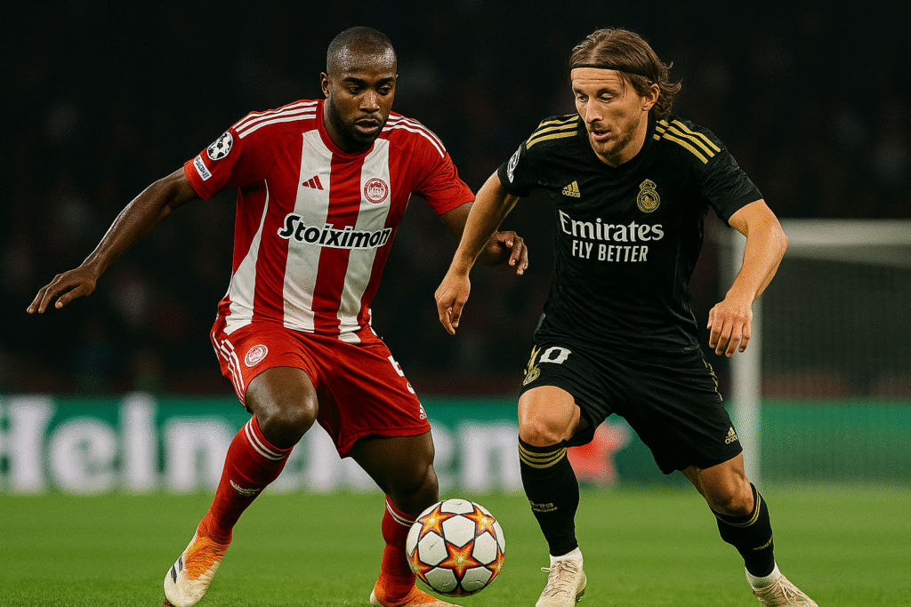 olympiacos vs real madrid