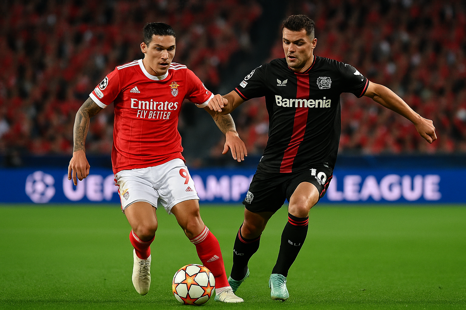 sl benfica vs leverkusen