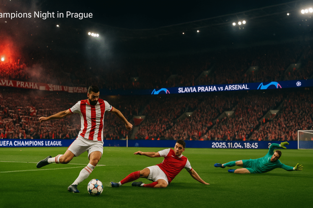 slavia praha vs arsenal