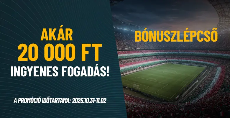 tippmixpro nb1 bónuszlépcső