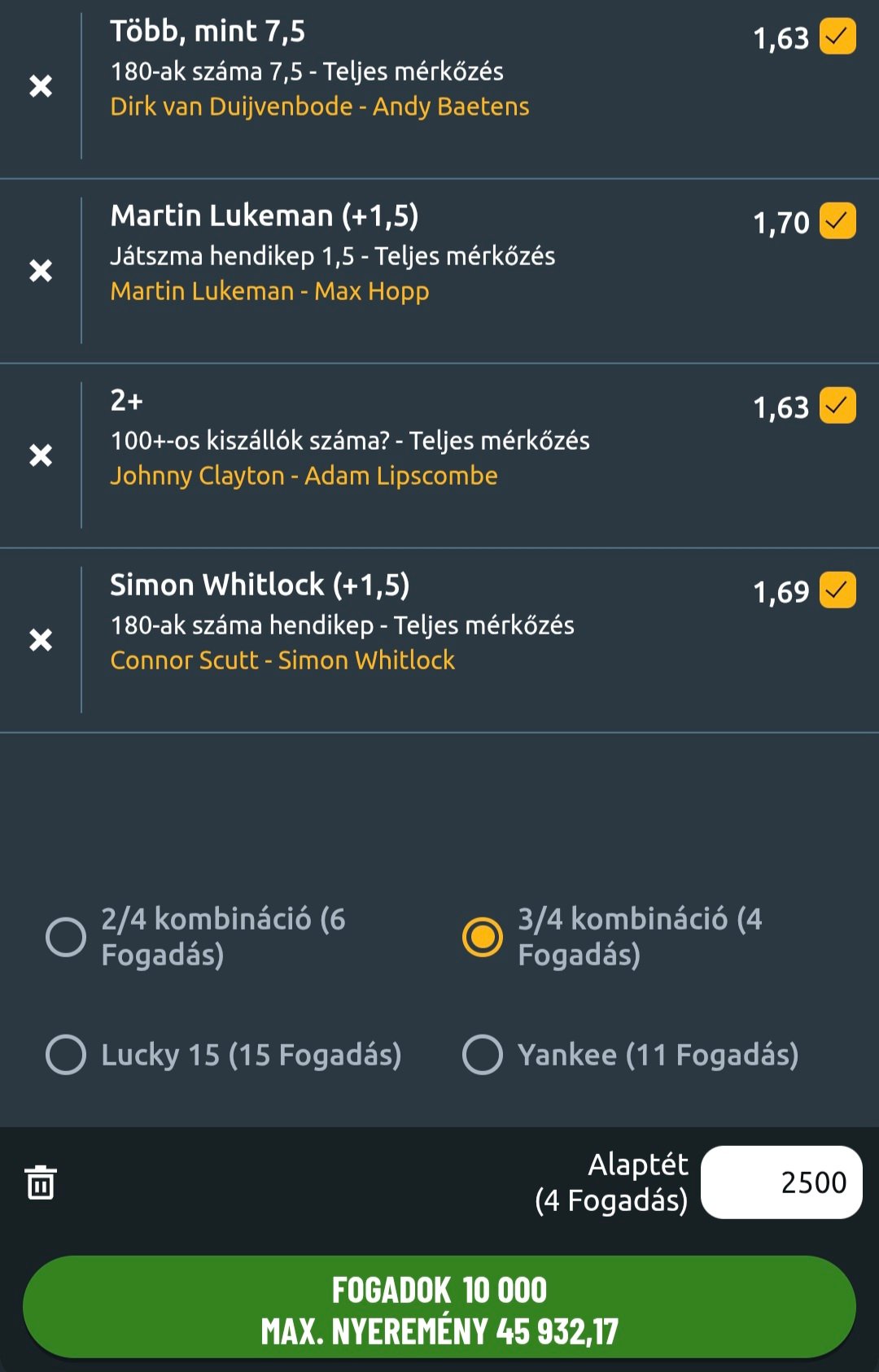 Tippmixpro app screenshot