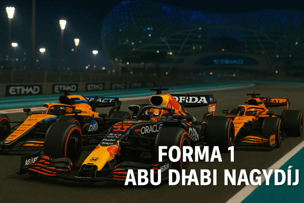 forma 1 abu dhabi nagydíj 2025 menetrend közvetítés