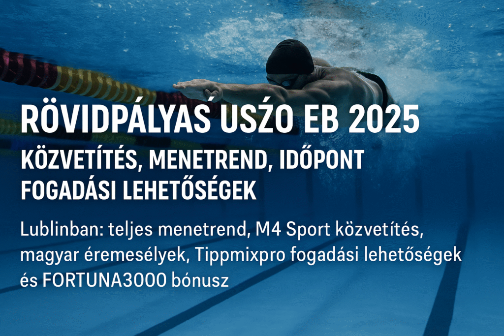 rövidpályás úszó eb 2025 közvetítés menetrend