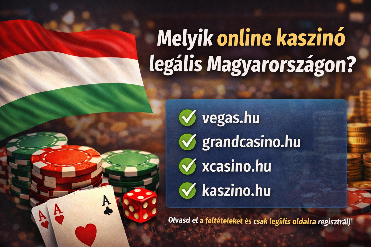 Online kaszinó legalitás Magyarországon